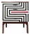 Polish Chest of Drawers with Op Art Motif, 1970s For Sale