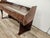 Entrance Dressing Table in Briar Root with Glass Tops, 1950 For Sale - Image 3 of 18