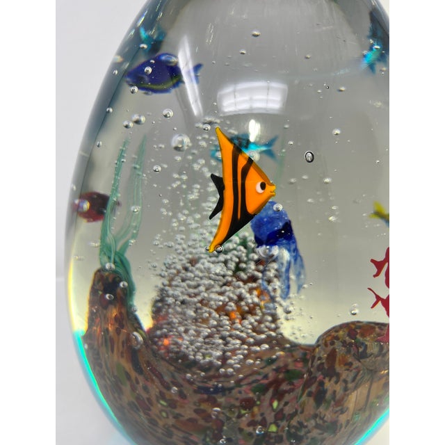 Giant Murano Glass Aquarium For Sale - Image 4 of 9