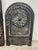 Art Nouveau Late 19th Century 21" W X 26.5"h Decorative Burnished Cast Iron Fireplace Surround and Insert For Sale - Image 3 of 8