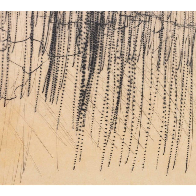 Salvador Dali "Le Chateau De Gala" Etching, 1974 For Sale - Image 9 of 14