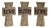 Add meaning and charm to your home with the Hope, Faith, Love Cross Set. This trio of rustic tabletop crosses features...