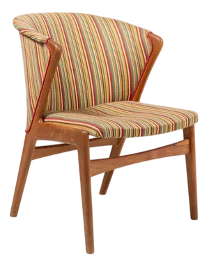 Vintage Danish Modern Sculptural Armchair, 1960s