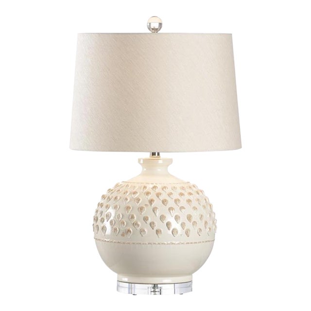 Vietri for Wildwood Carlotta Table Lamp - Aged Cream For Sale