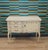 Chippendale White Gold Three Drawers Chest of Drawers, 1960s For Sale - Image 12 of 12