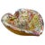 Multicolor Murano Glass Bowl Gold Flakes Shell Ashtray from Dino Martens, Italy, 1960s For Sale