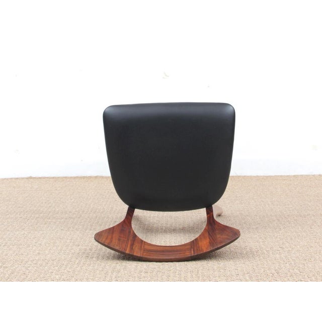 Scandinavian Rosewood Model Peter Side Chairs by Niels Koefoed, 1950s, Set of 4 For Sale - Image 6 of 16