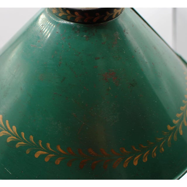 Metal Mid-20th Century Neoclassical Style Bronze Bouillotte Lamp For Sale - Image 7 of 7