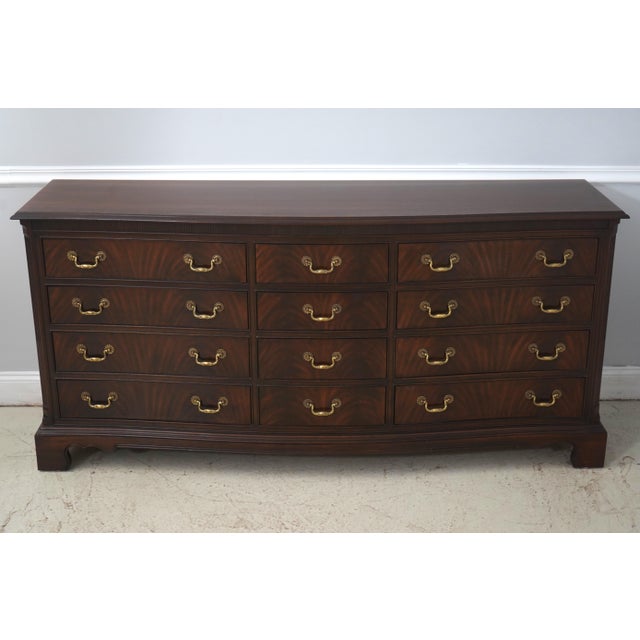 Age: Approx: 30 Years Old Details: Mahogany Bracket Feet Dovetailed Drawer Construction Quality Construction Nice Inlay...