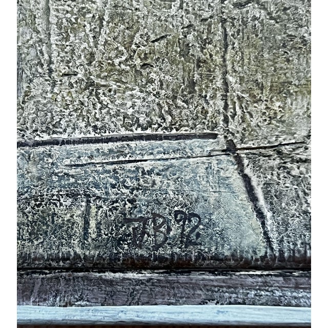 Josef Bruckmüller, České Budějovice, Czech Republic, Mixed media, 1992, Dimensions: 23 x 23 cm. This piece has an...