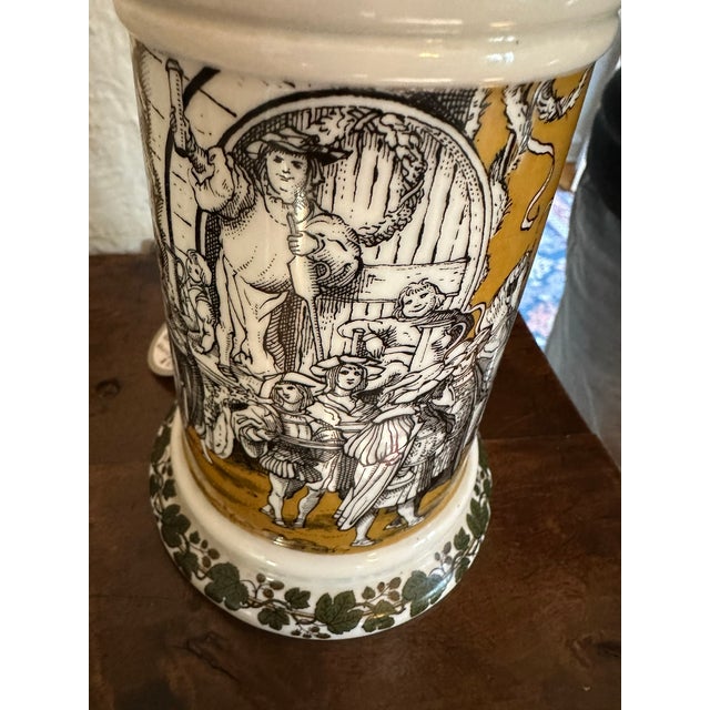 Blue Antique & Vintage Beer Stein Collection (German & Austrian, 19th–20th Century) For Sale - Image 8 of 18