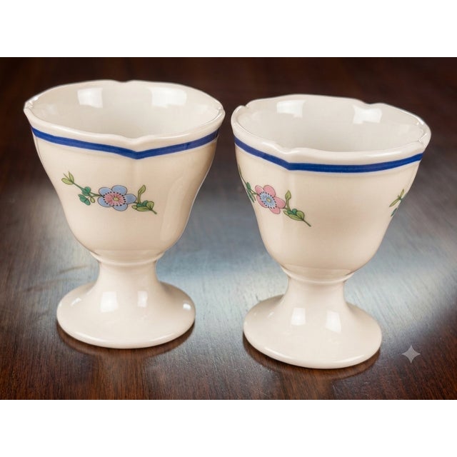 1980s Richard Ginori “Lerici” Hand-Painted Porcelain Dinner Service for 16 – Complete Set W/ Tea Service & Tureen - 106 pcs For Sale - Image 10 of 14