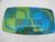Shepardson Studios Geometric Op Art Fused Art Glass Decorative Plate Tray For Sale - Image 10 of 11