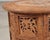 Moorish Style Carved Teak Inlaid Round Tabouret Drink Table For Sale - Image 14 of 18
