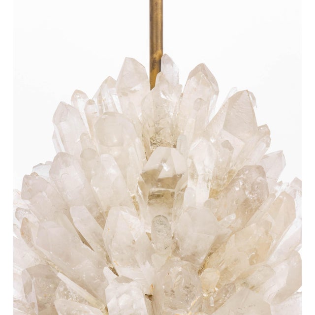 Craig Van Den Brulle Rock Crystal Table Lamps, 2 For Sale - Image 12 of 15