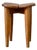 Clover-Shaped Stool in Oak by Marcel Gascoin, 1950s For Sale