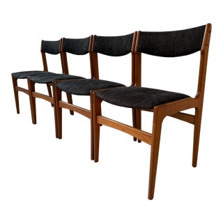 Set of 4 Anderstrup Mobelfabrik Teak Dining Chairs, 1960s For Sale