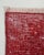 Textile 1970s Vintage Turkish Handmade Wool Cotton Red Runner Rug For Sale - Image 7 of 11