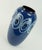 1960s Mid-Century Fat Lava Ceramic Model No. 546-41 Vase with Blue White Swirl Pattern from Scheurich Keramik, 1960s For Sale - Image 5 of 10