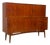 Vintage Danish Teak Highboard Cabinet For Sale