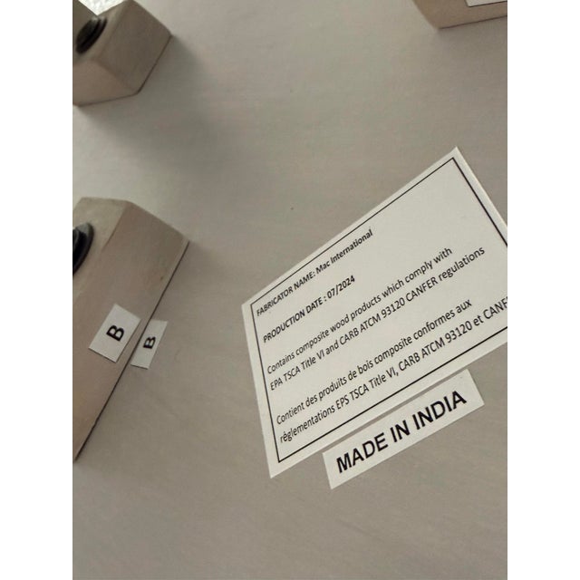 Mac International Wood Side Table For Sale - Image 12 of 12