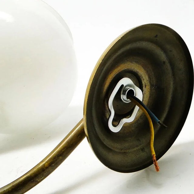 Art Deco Style Wall Lamps, Poland, 1950s, Set of 2 For Sale - Image 3 of 7