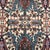 Boho Chic Vintage Turkish Isparta Rug 6'6" X 10'2" Hand-Knotted Wool, Ivory Teal Rust All-Over Palmette & Cypress Tree Design For Sale - Image 3 of 6