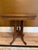 Brown Antique Eastlake Victorian Oak Parlor Side Table With Carved Pedestal Base and Acorn Finial For Sale - Image 8 of 15