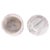 Modern Artifacts Trading Company White Marble Butter Keeper For Sale - Image 3 of 3