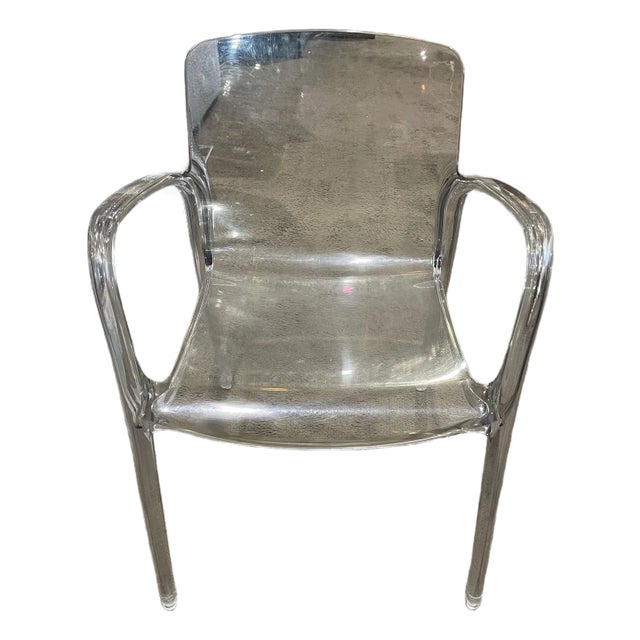 Casprini X Marcello Ziliani Clear Acrylic Tiffany Chair For Sale