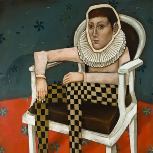 Michele Mikesell, The Cat, Oil on Canvas, 2025