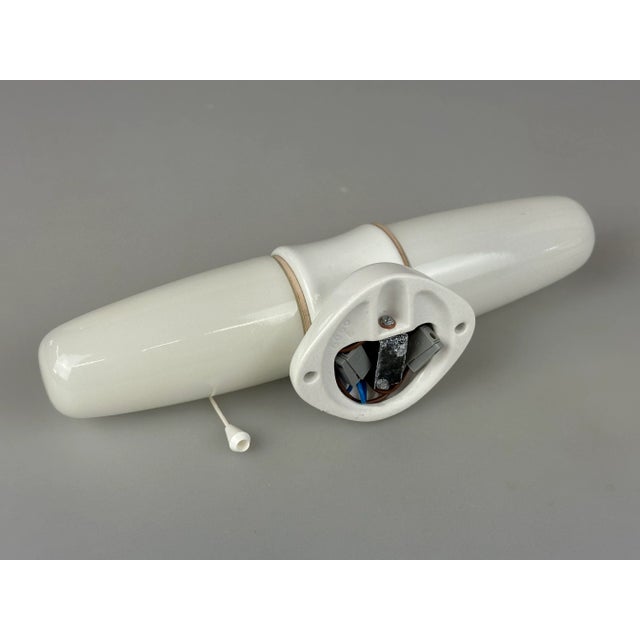 Ceramic Wall or Ceiling Lamp by Wilhelm Wagenfeld for Lindner, 1950s For Sale - Image 13 of 18