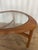 Trinity Coffee Table in Teak and Glass from Nathan, 1960s For Sale - Image 4 of 15