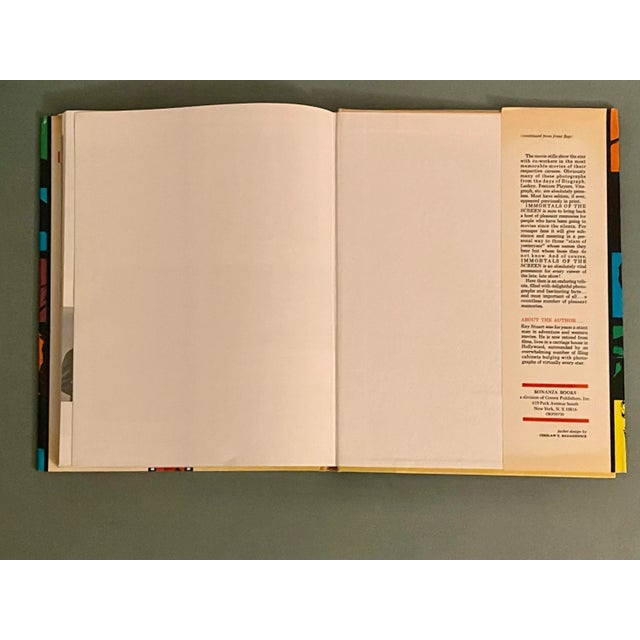 Vintage Immortals of the Screen Hardcover Book For Sale - Image 4 of 11