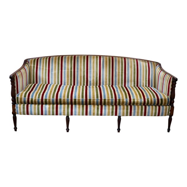 Vintage Southwood Sheraton Federal Mahogany Sofa Chairish