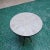 Blanc' Decoritave White Round Table With Mosaic Artwork For Sale - Image 6 of 6