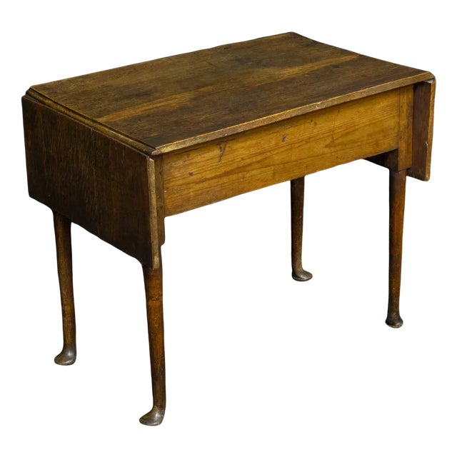 18th Century Oak Sofa Table For Sale