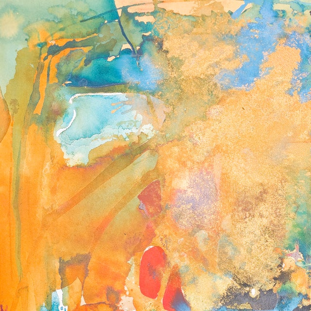 Abstract Lux Corallium - Fran Bull, C. 1990s For Sale - Image 3 of 8