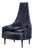 1960s Attributed to Adrian Pearsall High Back Throne Chair For Sale
