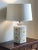 Late 20th Century Vintage Lotus Flower Ceramic Table Lamp For Sale - Image 5 of 13