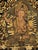 Mid 20th Century Xizang Embroidery and Brocade Thangka Buddha Painting - Wrathful Deity Protector Wall Art - Hand Painted Buddhist Sacred Scroll Mid 20th Century For Sale - Image 5 of 5