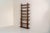 Sculptural Wengé Slat Bookcase For Sale - Image 3 of 18