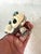 Vintage Silver and Resin Skull Cuff Bracelet For Sale - Image 4 of 7