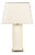 Large French Mid-Century Rectangular Travertine Table Lamp With Brass Base, 1960s For Sale - Image 12 of 12