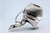 Fluted Silver Milk Jug with Half-Body Design, in Good conditions.