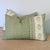 Schumacher Hyacinth Leaf Green Outdoor Lumbars - Pair For Sale In Greensboro - Image 6 of 7