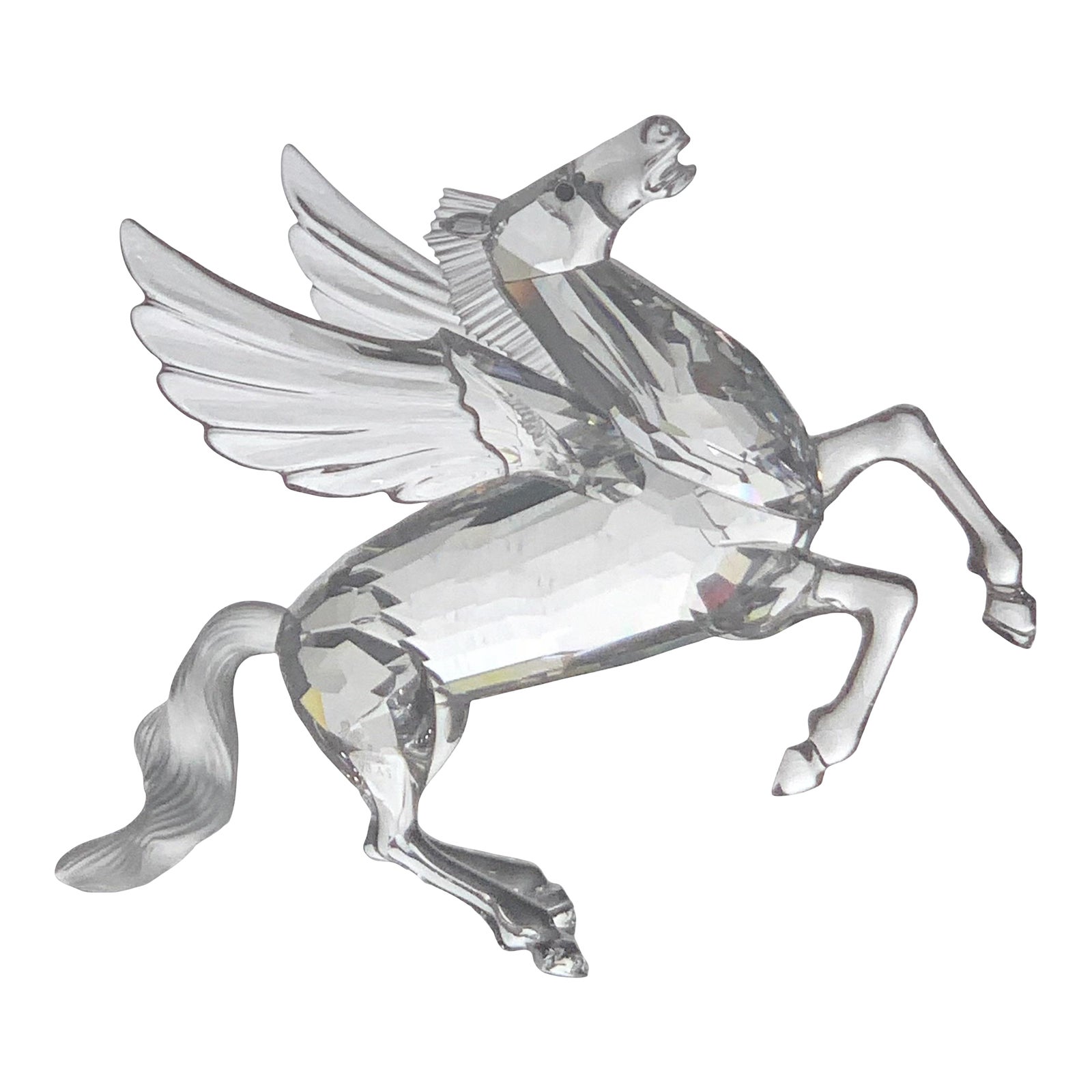 Swarovski Cut Crystal Pegasus Figurine 1998 Limited Edition Chairish