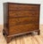 Antique English George III Mahogany Chest of Drawers For Sale - Image 4 of 17