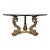 19th C. Italian Giltwood Tripod Table W/ Glass Top For Sale