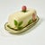 Mid 20th Century Americana Boho Chic Franciscan Desert Rose Covered Butter Dish, Rose Finial For Sale - Image 10 of 12